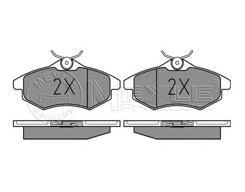 Do koszyka 425384 Peugeot/Citroen Klocki hamulcowe przednie tarczowe