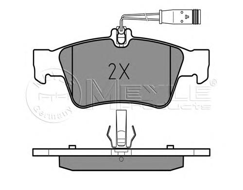 025 233 3416 Meyle okładziny (klocki do hamulców tarczowych tylne)