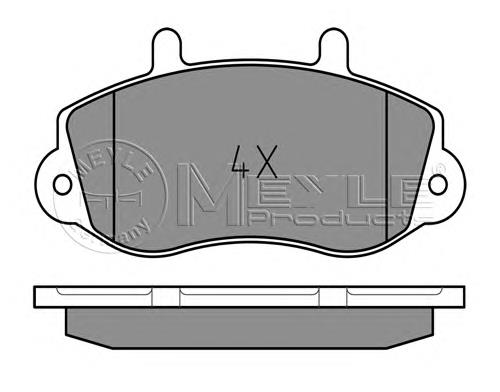 Klocki hamulcowe przednie tarczowe Renault (RVI) 7701207166 cena, od 36,92 USD