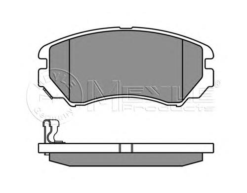 Do koszyka 581013CA80 Hyundai/Kia Klocki hamulcowe przednie tarczowe