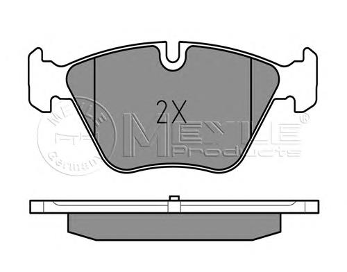 Klocki hamulcowe przednie tarczowe BMW 34112288875 cena, od 61,77 USD