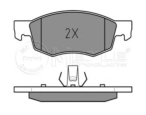 Klocki hamulcowe przednie tarczowe Fiat/Alfa/Lancia 71770964 cena, od 23,96 USD