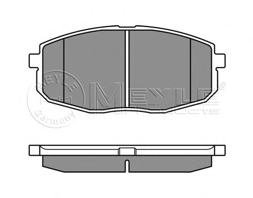 Klocki hamulcowe przednie tarczowe Hyundai/Kia OK2FA3328Z cena, od 23,15 USD