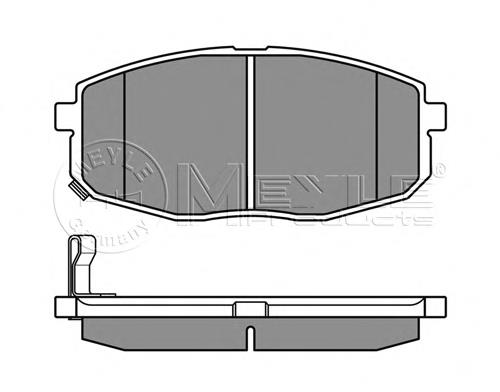 Do koszyka OK2FA3328Z Hyundai/Kia Klocki hamulcowe przednie tarczowe
