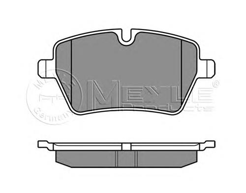 Klocki hamulcowe przednie tarczowe P06051X Brembo