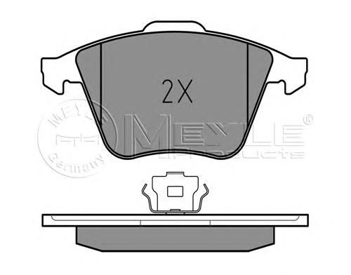 Do koszyka DP41495R EBC Brakes Klocki hamulcowe przednie tarczowe