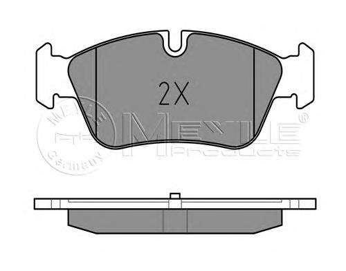 Klocki hamulcowe przednie tarczowe BMW 34116769763 cena, od 29,63 USD