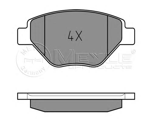 Klocki hamulcowe przednie tarczowe Renault (RVI) 7701207673 cena, od 15,93 USD