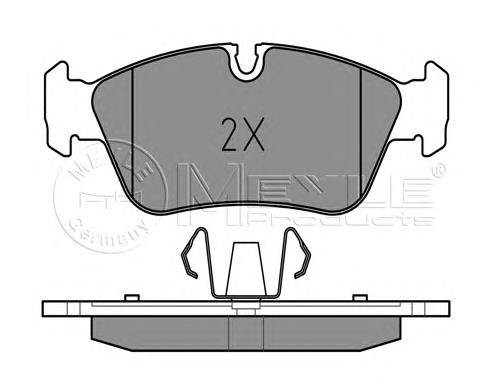34116769763 BMW Klocki hamulcowe przednie tarczowe
