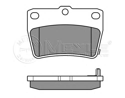 Do koszyka 26296SC020 Subaru Klocki hamulcowe przednie tarczowe