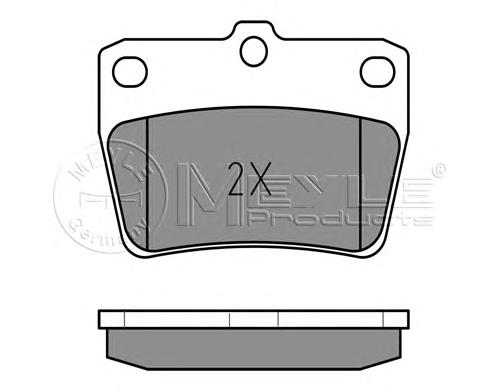 Klocki hamulcowe przednie tarczowe Subaru 26296SC020 cena, od 10,79 USD
