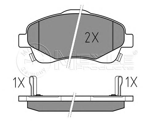 Klocki hamulcowe przednie tarczowe Toyota 0446505221 cena, od 26,45 USD