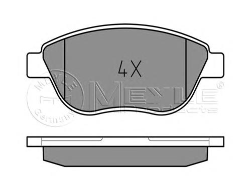 Do koszyka 71770080 Fiat/Alfa/Lancia Klocki hamulcowe przednie tarczowe