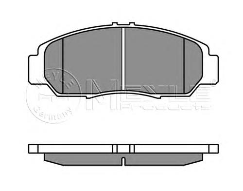 Klocki hamulcowe przednie tarczowe Honda 45022TE0A60 cena, od 58,16 USD