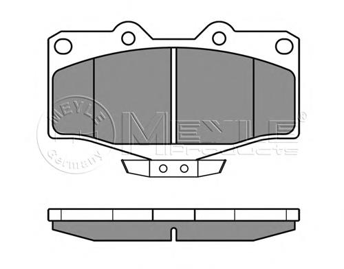 Do koszyka 0449135160 Toyota Klocki hamulcowe przednie tarczowe