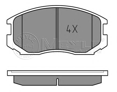 Klocki hamulcowe przednie tarczowe Toyota 04465B4030 cena, od 21,26 USD