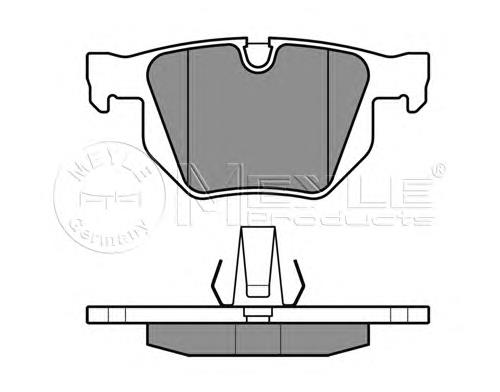 Okładziny (klocki) do hamulców tarczowych tylne BMW 34212413041 cena, od 23,99 USD