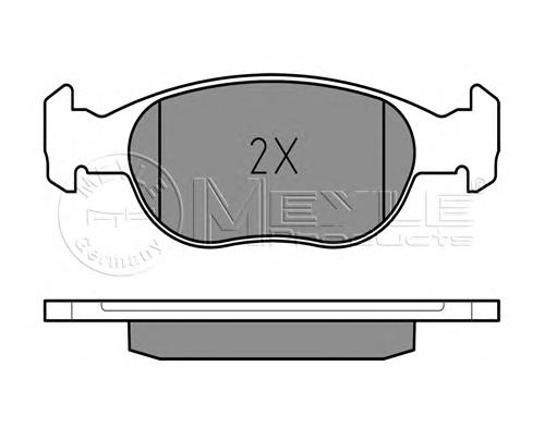 Do koszyka 71772209 Fiat/Alfa/Lancia Klocki hamulcowe przednie tarczowe