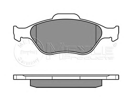 044650D120 Toyota Klocki hamulcowe przednie tarczowe