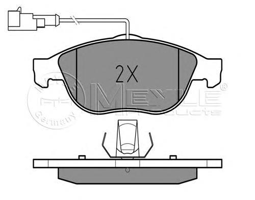 71713143 Fiat/Alfa/Lancia Klocki hamulcowe przednie tarczowe