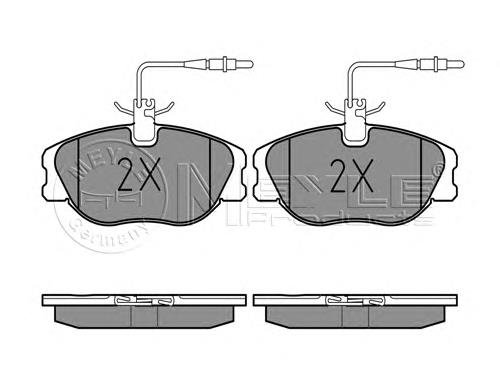 Do koszyka 425453 Peugeot/Citroen Klocki hamulcowe przednie tarczowe