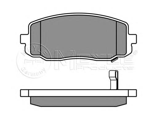 Do koszyka SP1172 Hyundai/Kia Klocki hamulcowe przednie tarczowe