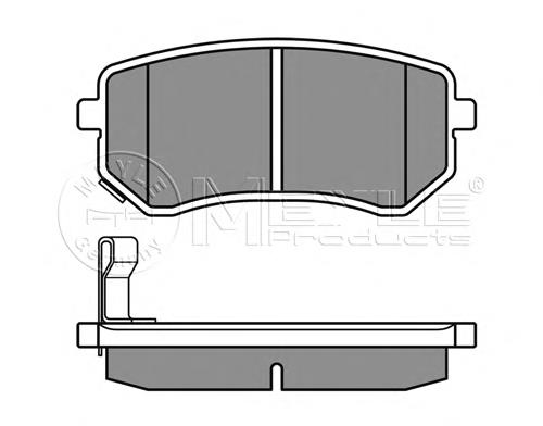Okładziny (klocki) do hamulców tarczowych tylne Hyundai/Kia 5830207A00 cena, od 19,29 USD