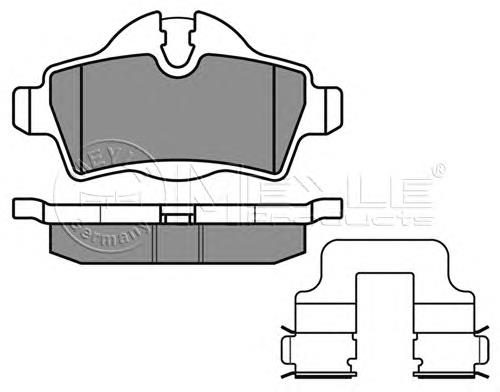 Okładziny (klocki) do hamulców tarczowych tylne Brembo P06103 cena, od 22,80 USD