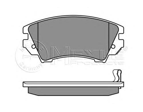 Do koszyka 13237751 General Motors Klocki hamulcowe przednie tarczowe