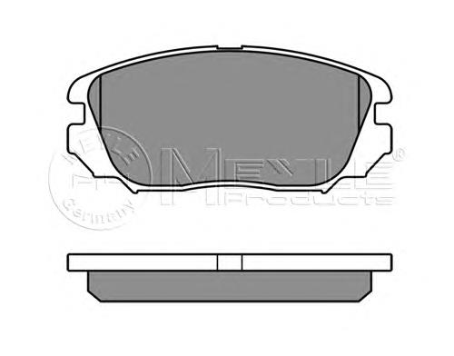 95514525 General Motors Klocki hamulcowe przednie tarczowe