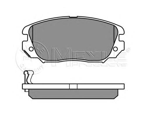 Klocki hamulcowe przednie tarczowe General Motors 95514525 cena, od 26,72 USD