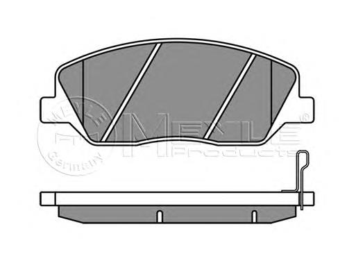 Klocki hamulcowe przednie tarczowe Mando RMPH38 cena, od 26,04 USD