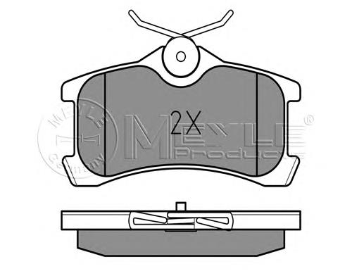Okładziny (klocki) do hamulców tarczowych tylne Toyota 0446620130 cena, od 21,44 USD