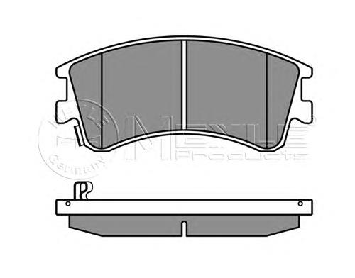 Klocki hamulcowe przednie tarczowe Mazda G2YS3323ZB cena, od 15,57 USD