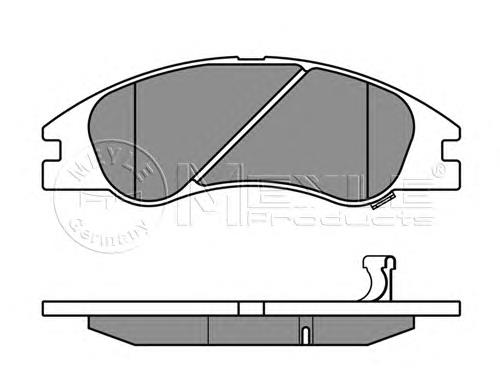 Klocki hamulcowe przednie tarczowe Hyundai/Kia 581012FA10 cena, od 12,45 USD
