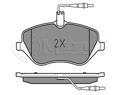 425294 Peugeot/Citroen Klocki hamulcowe przednie tarczowe