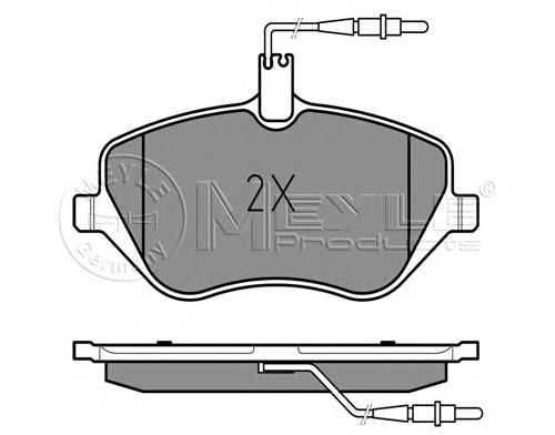 Klocki hamulcowe przednie tarczowe Peugeot/Citroen 425294 cena, od 28,97 USD