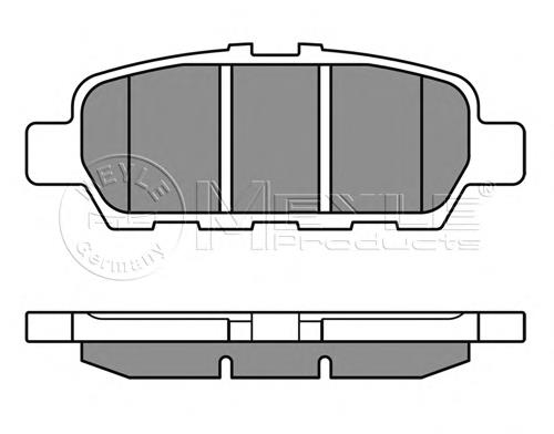 5580077K02 Suzuki okładziny (klocki do hamulców tarczowych tylne)