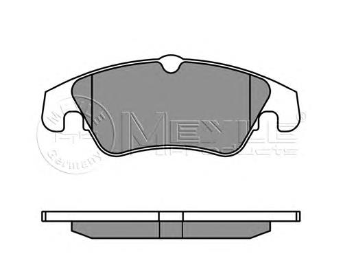 8K0698151D VAG Klocki hamulcowe przednie tarczowe