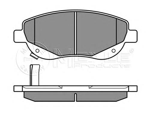 Do koszyka PA276AF Japan Parts Klocki hamulcowe przednie tarczowe