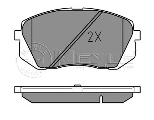 Do koszyka P30093X Brembo Klocki hamulcowe przednie tarczowe