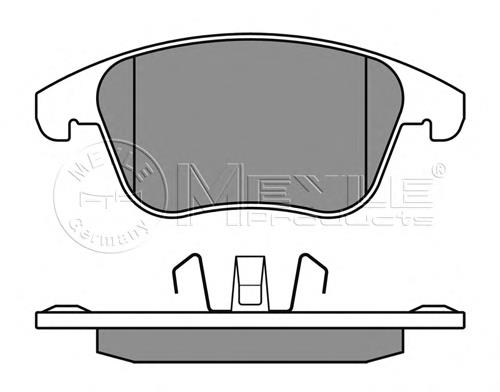 Klocki hamulcowe przednie tarczowe Peugeot/Citroen 425477 cena, od 32,45 USD