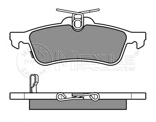 044660D010 Toyota Okładziny (klocki) do hamulców tarczowych tylne