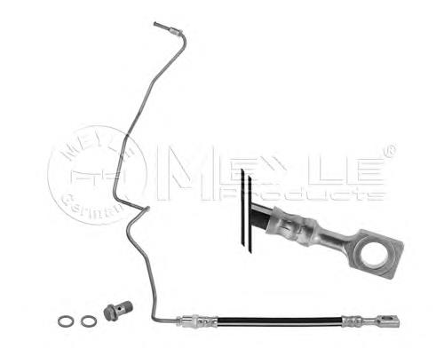 Przewód hamulcowy tylny lewy VAG 1J0611763AD cena, od 16,77 USD