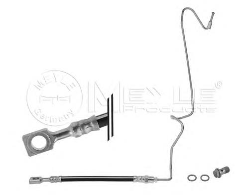 Przewód hamulcowy tylny prawy VAG 1J0614750 cena, od 24,22 USD