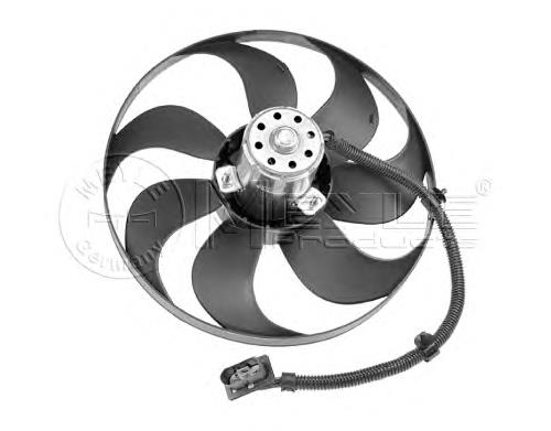 Do koszyka 6X0959455A VAG Wentylator elektryczny układu chłodzenia kompletny (silnik+wirnik)