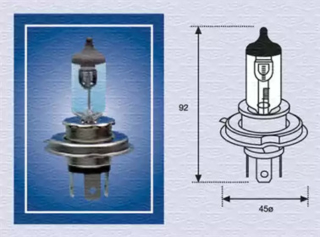 Żarówka halogenowa 002156100000 MAGNETI MARELLI