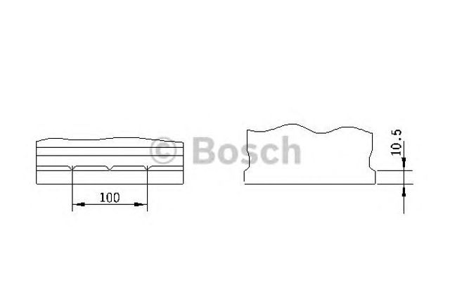 Bateria (akumulator) 0092S40280 BOSCH