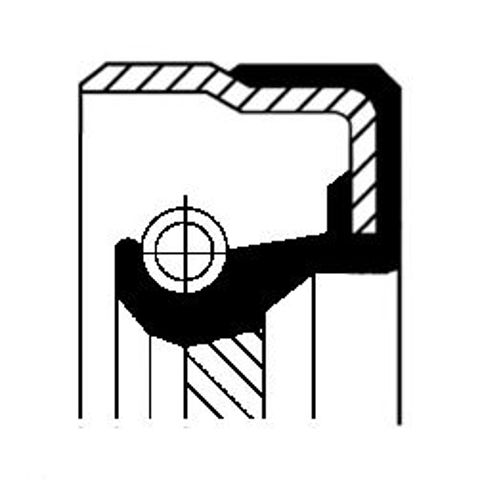 Uszczelniacz automatycznej/mechanicznej skrzyni biegów (wału głównego) 01027959B CORTECO