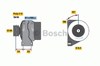 Alternator 0124525001 BOSCH